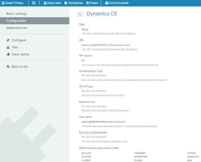 Microsoft Dynamic 365 CE Configuration